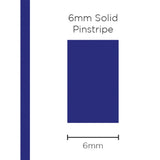 SAAS 6mm Pinstripe - Solid Dark Blue (10m) - 1215