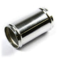 SAAS SAP76100P - 3 Inch (76mm) Diameter Polished Aluminium Straight Joiner Pipe - 100mm