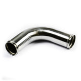 SAAS SAP7690P - 3 Inch (76mm) Diameter Polished Aluminium 90 Degree Right Angle Joiner Pipe