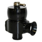 SAAS Compact Adjustable Dual Port Factory Replacement Blow Off Valve - Black - SBOV03