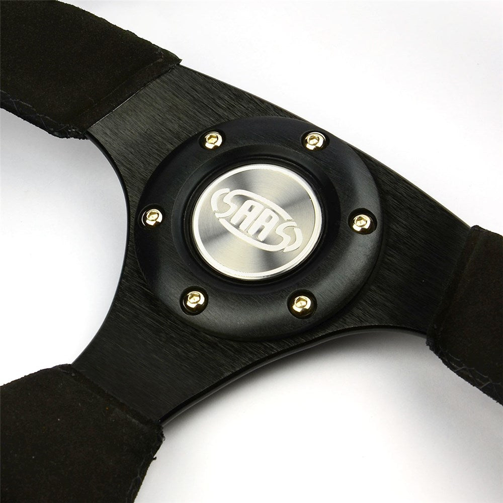 SAAS Steering Wheel Black Facia Plate - SFPB