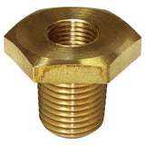 SAAS Brass Sender Adapter Bush M14x1.5 to 1/8-27 NPT - SGA-320054