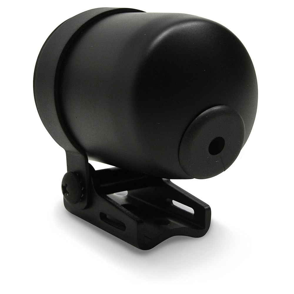 SAAS 52mm Black Gauge Cup with Hole fits Electronic and Mechanical Gauges - SGC52BH
