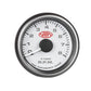 SAAS 52mm White Muscle Series Tachometer (0-8K RPM) - SG-TAC52W