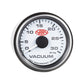 SAAS 52mm White Muscle Series Vacuum Gauge (0-30inHg) - SG-VAC52W