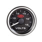 SAAS 52mm Black Muscle Series Volt Gauge (8-18V) - SG-VLT52B