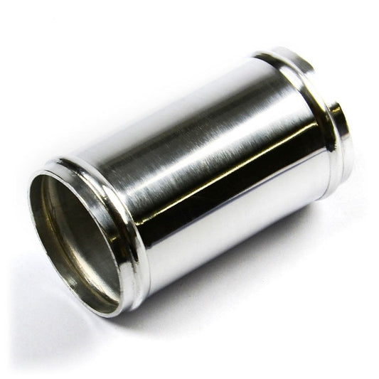 SAAS SP631002 - 2.5 Inch (63mm) Diameter Straight Polished Aluminium Intercooler Pipe Joiner
