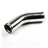 SAAS SP63452 - 2.5 Inch (63mm) Diameter Polished Aluminium 45 Degree Joiner Pipe