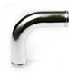 SAAS SP63902 - 2.5 Inch (63mm) Diameter Polished Aluminium 90 Degree Right Angle Joiner Pipe