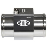 SAAS Aluminium Water Temperature Adapter for Radiator Hose - 38mm - SWTA38