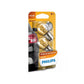Philips 12499B2 Vision Line 12V P21/5W Stop/Tail Bayonet Globes (Twin Pack)