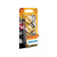 Philips 12498B2 Vision Line 12V P21W 21W Bayonet Globes (Twin Pack)