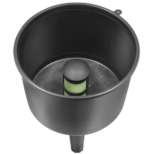 Pro Quip FloTool Mr Funnel Black Conductive Fuel Filter Funnel (19LPM) - F8C