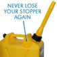 Pro Quip 10L Plastic Fast Pour Fuel Jerry Can - Diesel Yellow - 1009 (Bulky Item - Freight Applies)