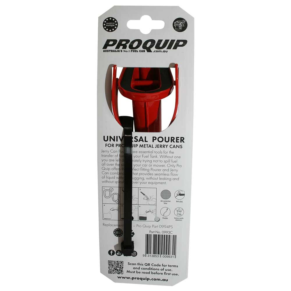Pro Quip Universal Flexible Pourer for Pro Quip Metal Jerry Cans (Bayonet Style) - 0993C