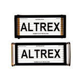 Altrex NSW Historic Black Number Plate Protectors - with Lines - 6LH
