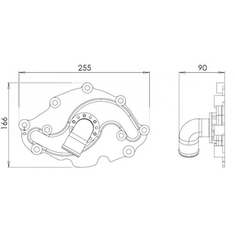 Davies, Craig Block Adapter Kit to Suit Ford Windsor V8 Engines (Early Version) - 8640