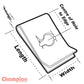Champion Pack of 4 17.55 x 12.55 x 4.35mm Zinc Passivated Steel U-Type Captive Speed Nuts - BH100