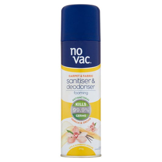 No Vac Foaming¬†Sanitiser¬†and¬†Deodoriser¬†- Sheer Vanilla and Orchid -¬†290g - 31156 (Pickup Only)