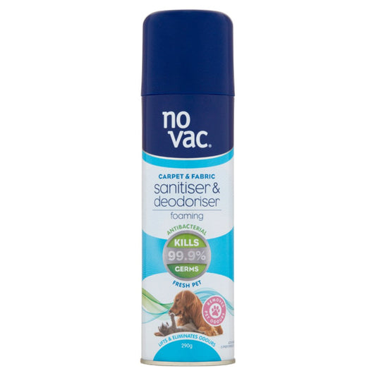 No Vac Foaming¬†Sanitiser¬†and¬†Deodoriser¬†- Fresh Pet -¬†290g - 31150 (Pickup Only)