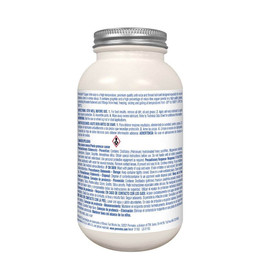Permatex Copper Anti- Seize Lubricant 454G - 31163 - PX31163