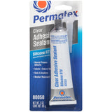 Permatex Clear Rtv Silicone Adhesive Sealant 85G - 80050 - PX80050