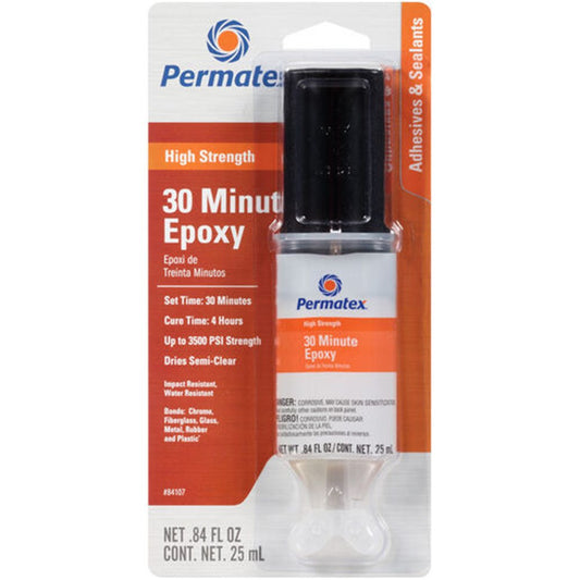 Permatex 30 minute Epoxy High Strength 25ML - 84107 - PX84107