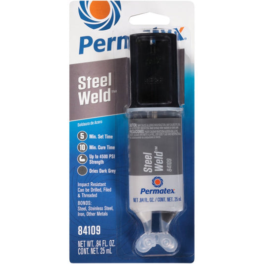 Permatex Steel Weld Epoxy 25ML - 84109 - PX84109