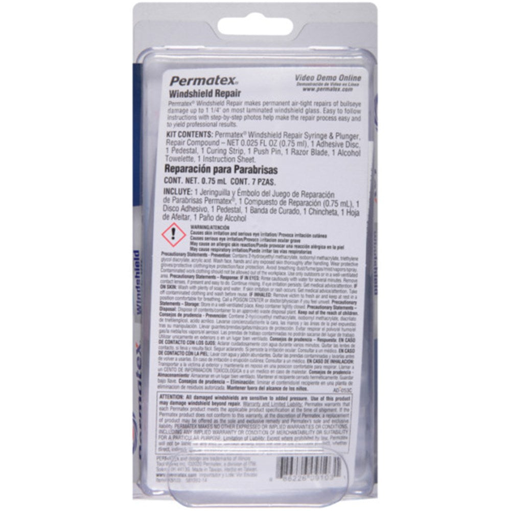Permatex Windshield Repair Kit - 09103 - PX09103