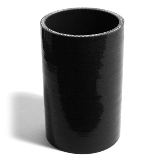 SAAS SSH7676127 - Straight 4 Ply Silicone Hose Joiner 76 x 76 x 127mm Black