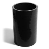 SAAS SSH7676127 - Straight 4 Ply Silicone Hose Joiner 76 x 76 x 127mm Black
