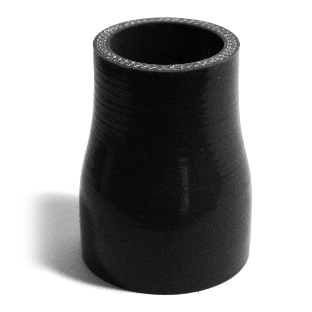 SAAS SSH385176 - Straight Silicone Reducer 38 x 51 x 76mm Black