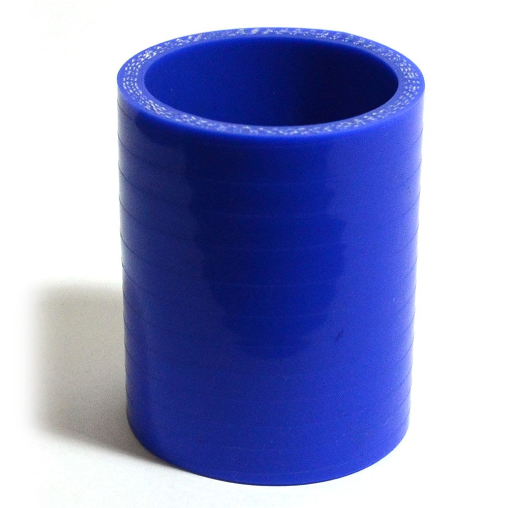 SAAS SSH575776E - Straight 4 Ply Silicone Hose Joiner 57 x 57 x 76mm Blue