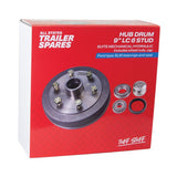 ASTSS 9" Land Cruiser Type 6x139.7mm Hub Drum to Suit Mechanical/Hydraulic Brake and SLM Bearings - R1904C (Bulky Item - Freight Applies)