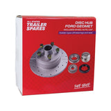 ASTSS Ford Type 10" Hub Disc (5x114.3) to Suit LM Bearings (Zinc) - R1916E (Bulky Item - Freight Applies)