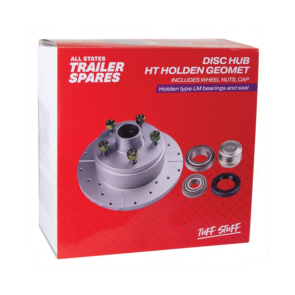 ASTSS Holden HT Type 10" Hub Disc (5x108) to Suit LM Bearings (Zinc) - R1916G (Bulky Item - Freight Applies)