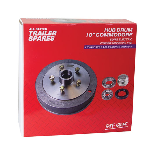 ASTSS Holden Commodore Type 10" Hub Drum (5x120) to Suit LM Bearings - R1921A (Bulky Item - Freight Applies)