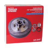 ASTSS Holden Commodore Type 10" Hub Drum (5x120) to Suit SLM Bearings - R1922A (Bulky Item - Freight Applies)