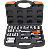 PKTool 26-Piece 3/8" Drive Metric Socket Set - PT10321