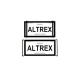 Altrex NSW Japanese Style Black Number Plate Protector Covers - without Lines - 6JDMNL