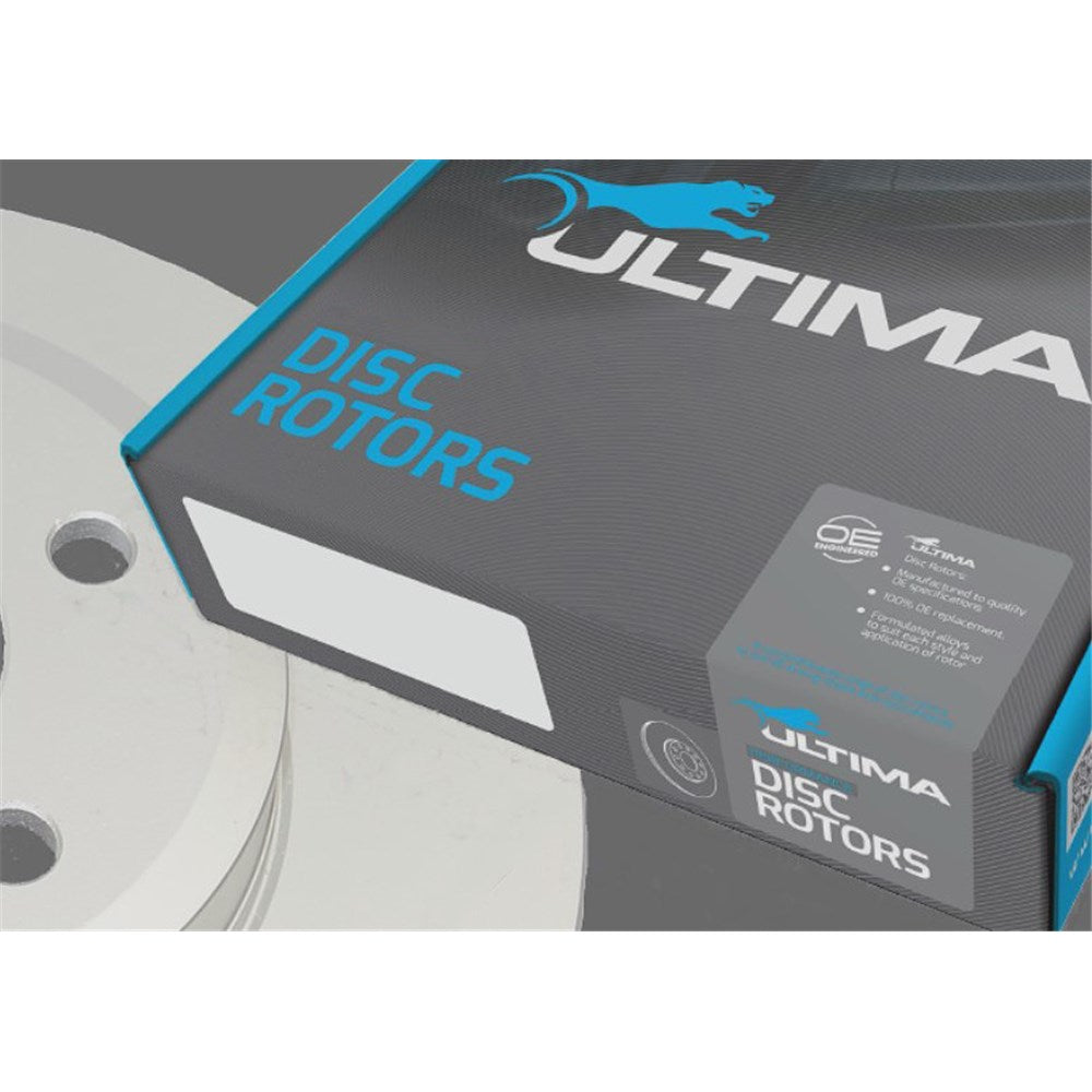 Ultima Brake Disc Rotor - Single - AAP712 (Bulky Item - Freight Applies)