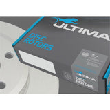 Ultima Brake Disc Rotor - Single - AAP712 (Bulky Item - Freight Applies)