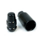 SAAS Set of 4 Splined Lock Nuts - Black, M14x1.50 Thread, Acorn Bulge Type - 924429BC