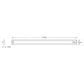LED Autolamps 40770MCU Interior Strip Lamp with Touch Sensor