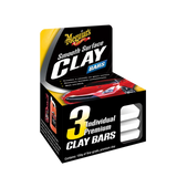 Meguiar's Smooth Surface Clay Bar 3 Pack - G1117