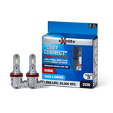 Exelite Easy-Connect LED Upgrade Globes Suitable for H11/H8/H9/H16 - EXECHU1