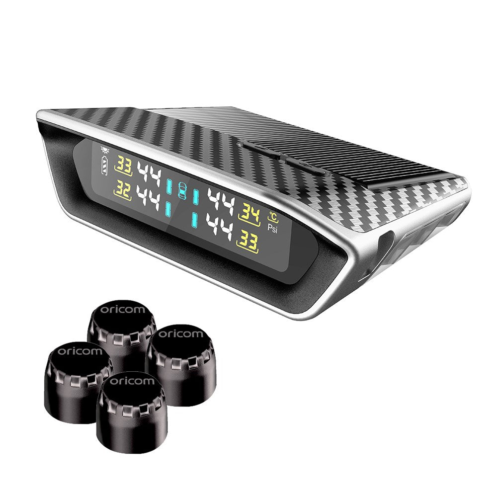 Oricom TPS10-4E Four Sensor Real-Time Tyre Pressure Monitoring System with LCD Display