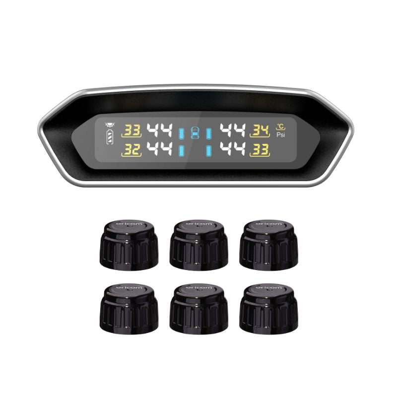 Oricom TPS10-6E Real Time Tyre Pressure Monitoring System Kit with 6 Sensors