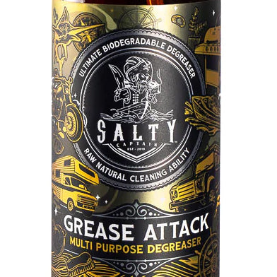 Salty Captain Grease Attack Multi-Purpose Degreaser and Cleaner 5L - DETGRSA5L (Bulky Item - Freight Applies)