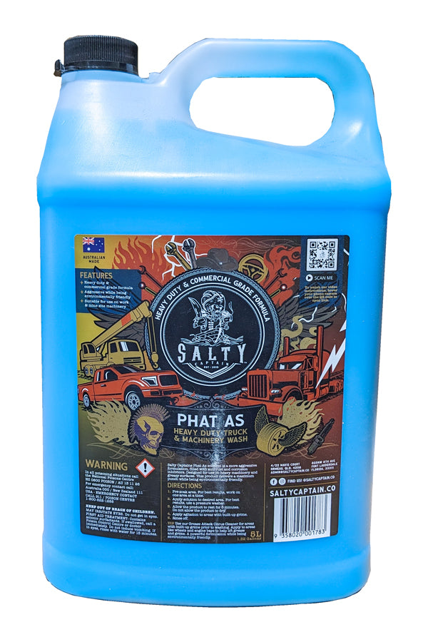 Salty Captain Phat As Truck and Machinery Wash 5L - DETPHAA5L (Bulky Item - Freight Applies)